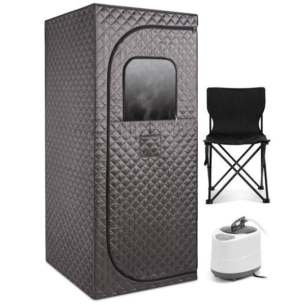 Good Quality Big Size Household Vapor Cubin Single Person Spa Relax Steam Sauna Room For Home - View #3